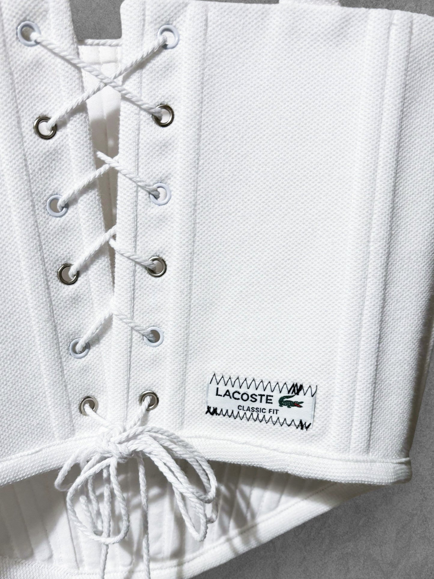 Corset Upcycled Lacoste